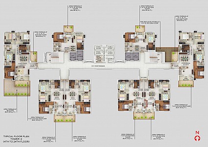 flora fountain tangra housing project floor plan